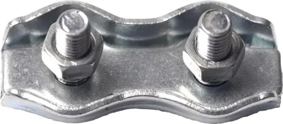 Zwrot pieniędzy Zacisk blaszkowy podwójny 4 Kwasoodporne A4